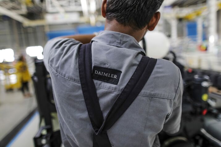 Truck And Bus Production At Daimler AG Plant As Automaker Inaugurates Bus Plant