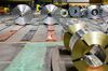 Rolls of coiled steel sit at the ArcelorMittal Dofasco Inc. steel plant in Hamilton, Ontario, Canada, on Friday, Jan. 13, 2017. ArcelorMittal Dofasco Inc. ships 4.5 million net tons of flat carbon steel annually.