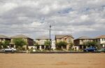 A row of new homes in Gilbert, Arizona. The Phoenix area, which has been experiencing dramatic rent increases,&nbsp;has become a hotbed for single-family rental properties.&nbsp;
