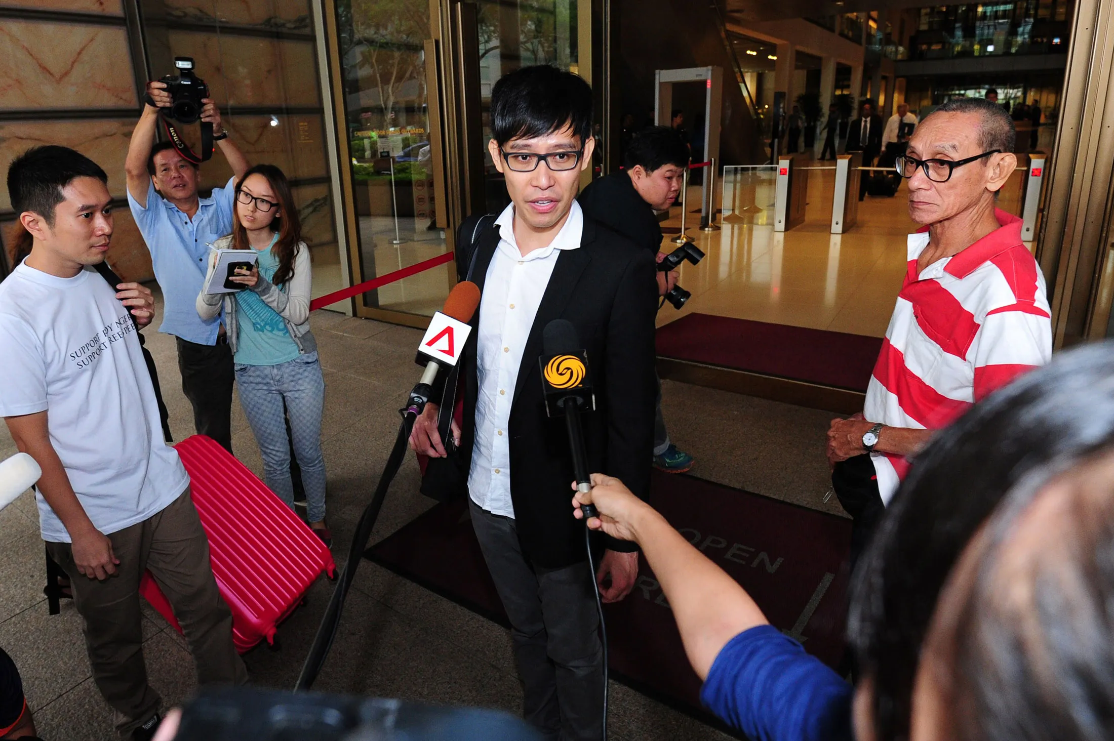 Blogger Roy Ngerng.

