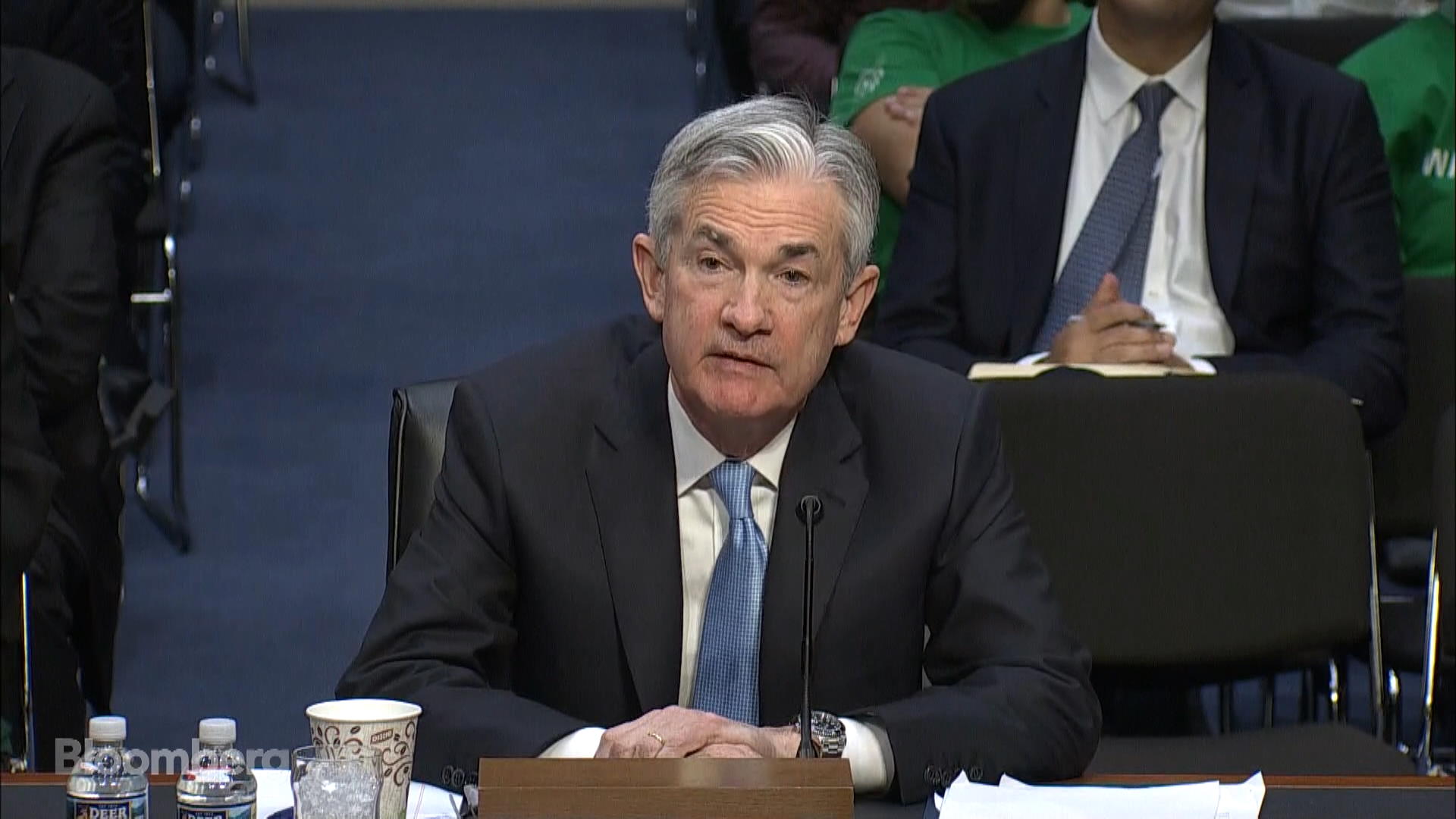 Watch Powell Says 'Strongly Committed' to an Independent Fed - Bloomberg