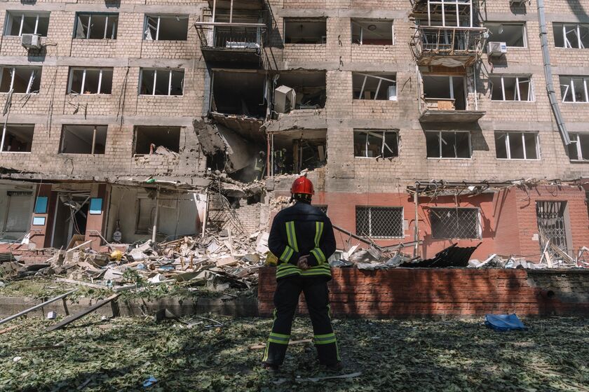 Putin Answers Trump Call With Record Russian Air Attack on Kyiv