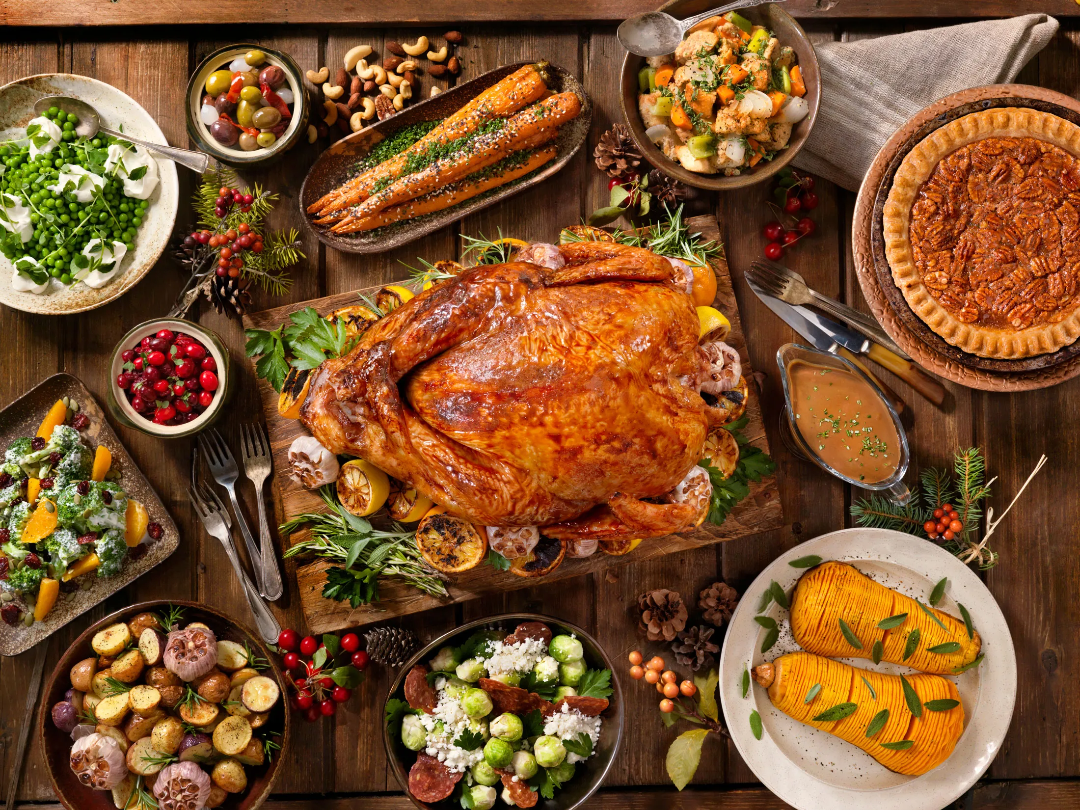 Holiday dinner.