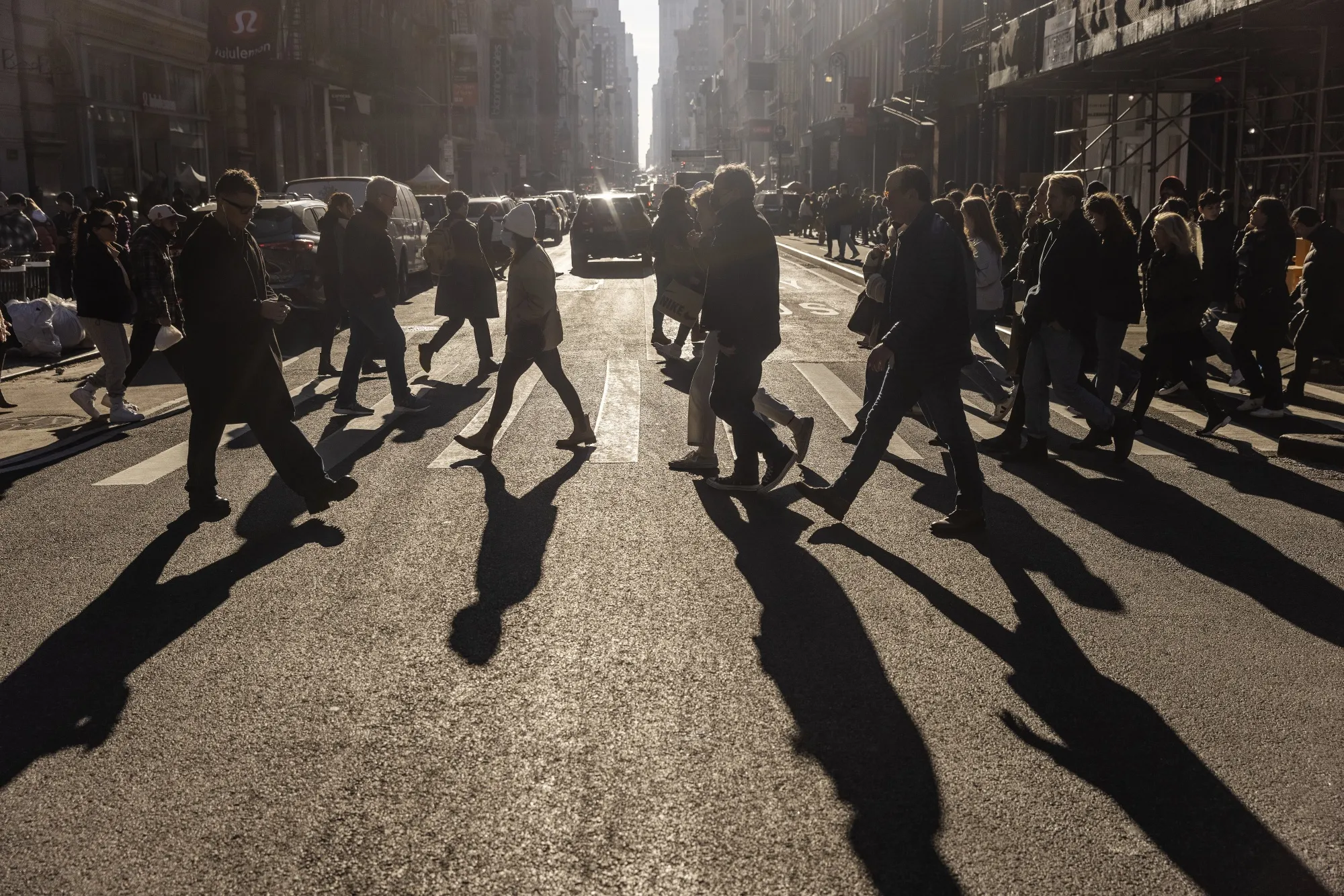 There were 1.2 million fewer vehicles south of 60th street between Jan. 5 and Jan. 31.