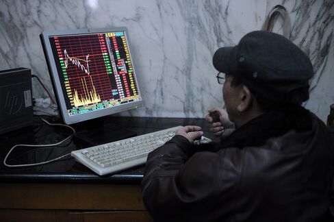 China’s Stocks Decline Before Growth, Industrial Output Data