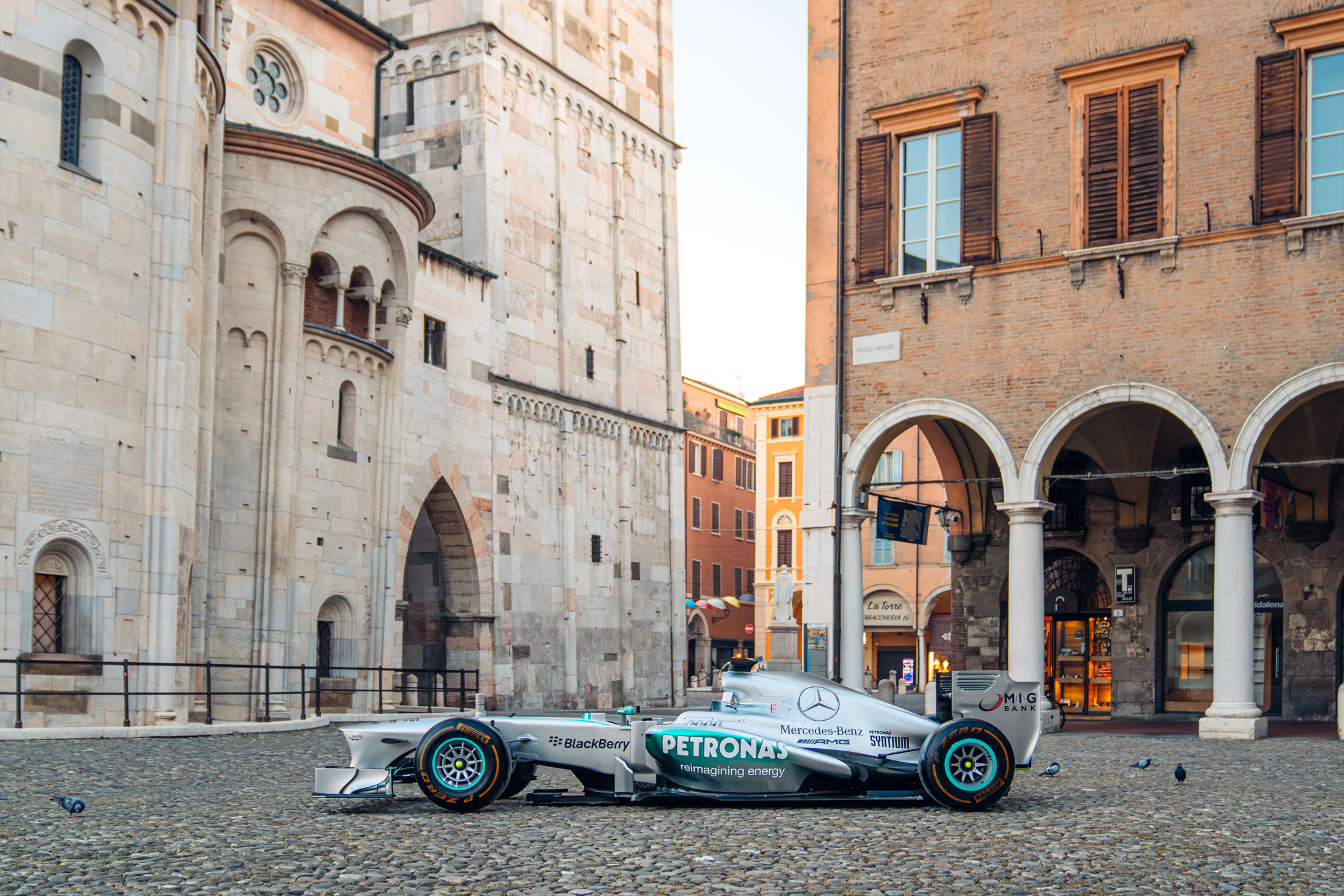 Lewis Hamilton's F1 Mercedes Race Car Just Sold For $18 million