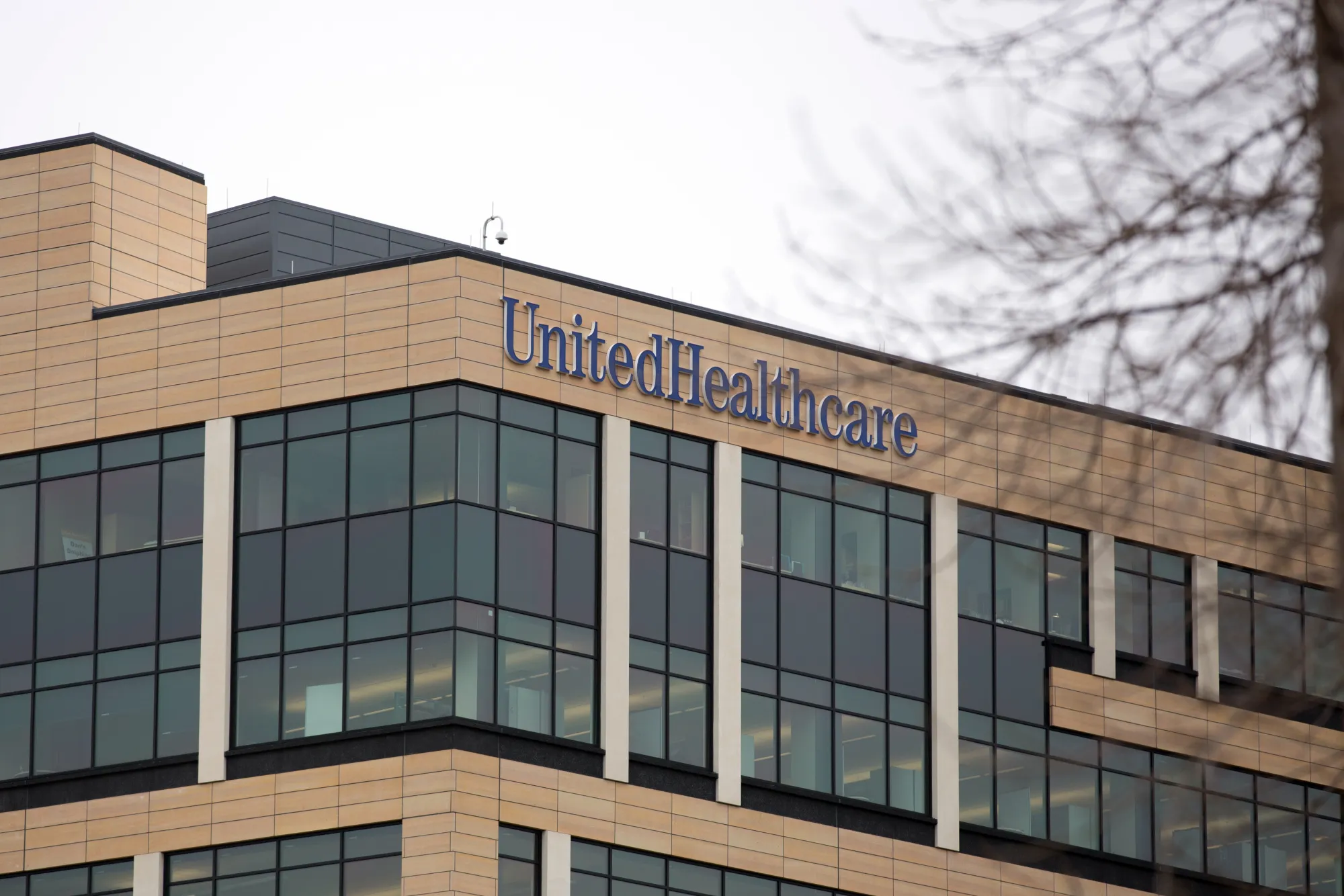 UnitedHealth Group Inc. headquarters stands in Minnetonka, Minnesota, U.S.