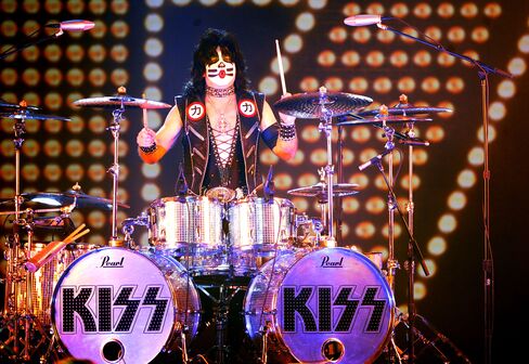 Kiss drummer Eric Singer.