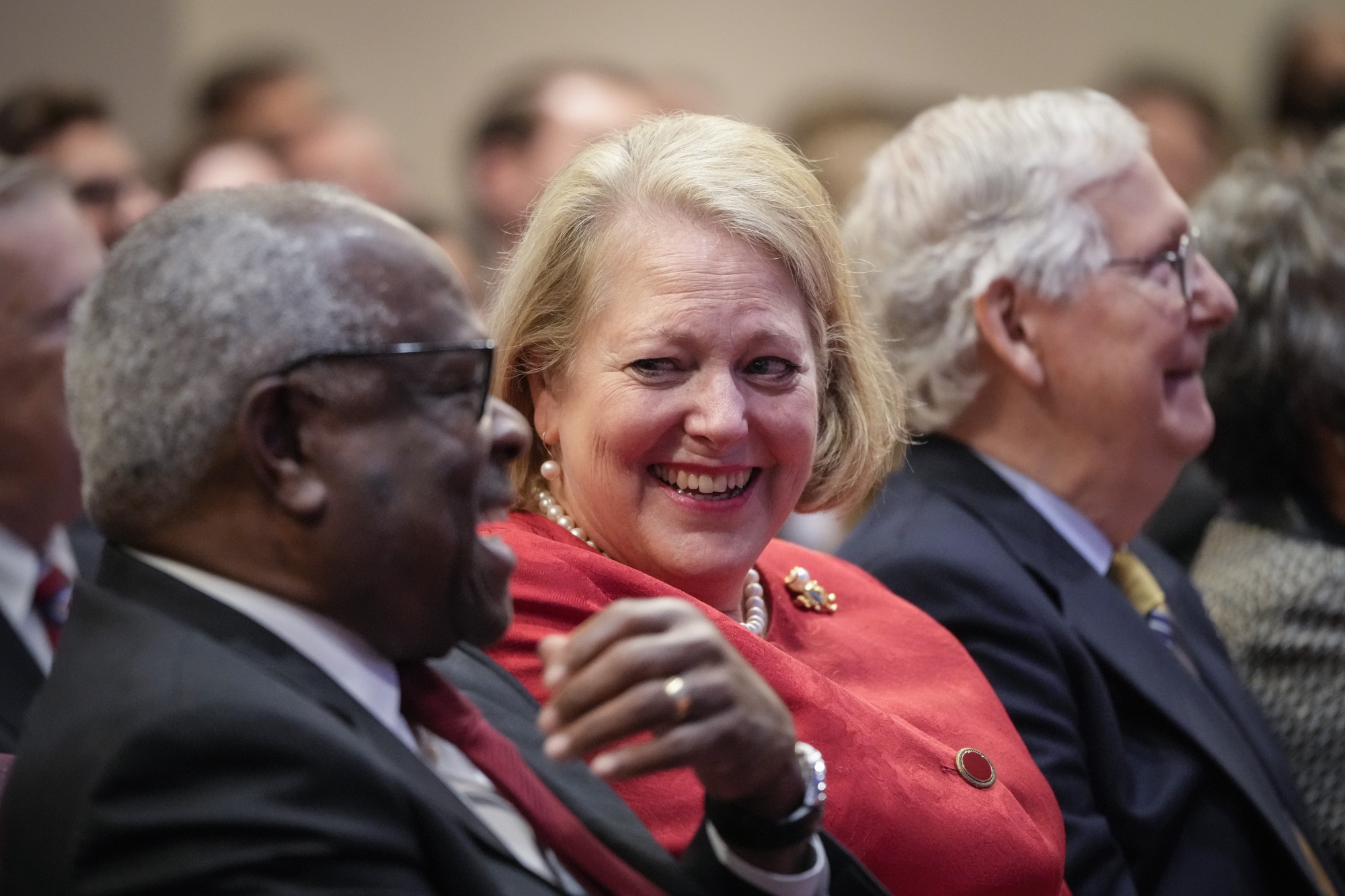 Clarence Thomas Wife Ginni Told image