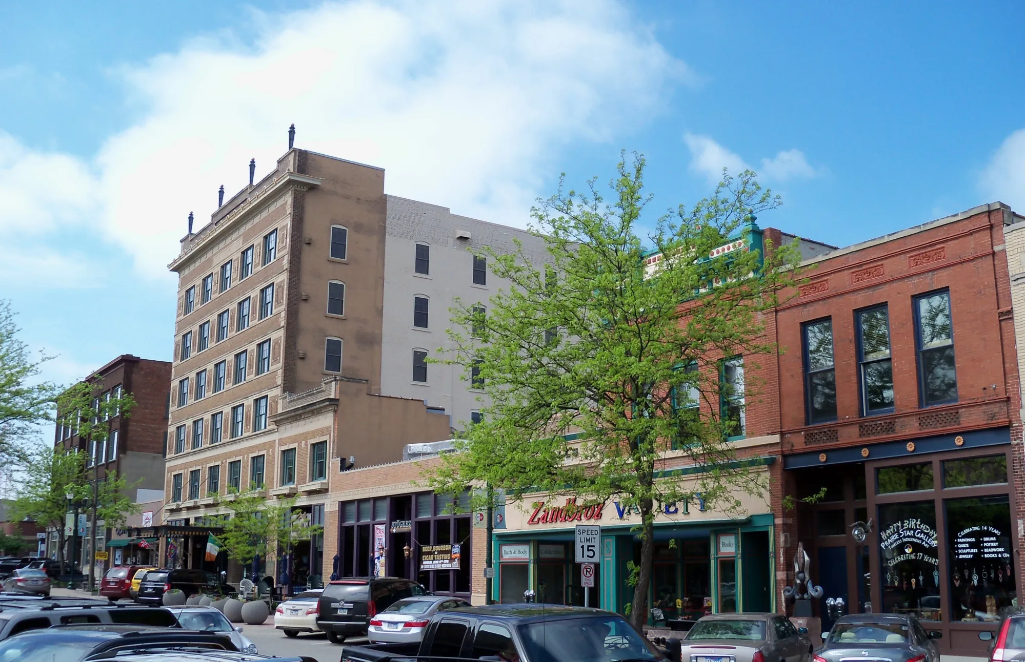 Downtown Sioux Falls, South Dakota.
