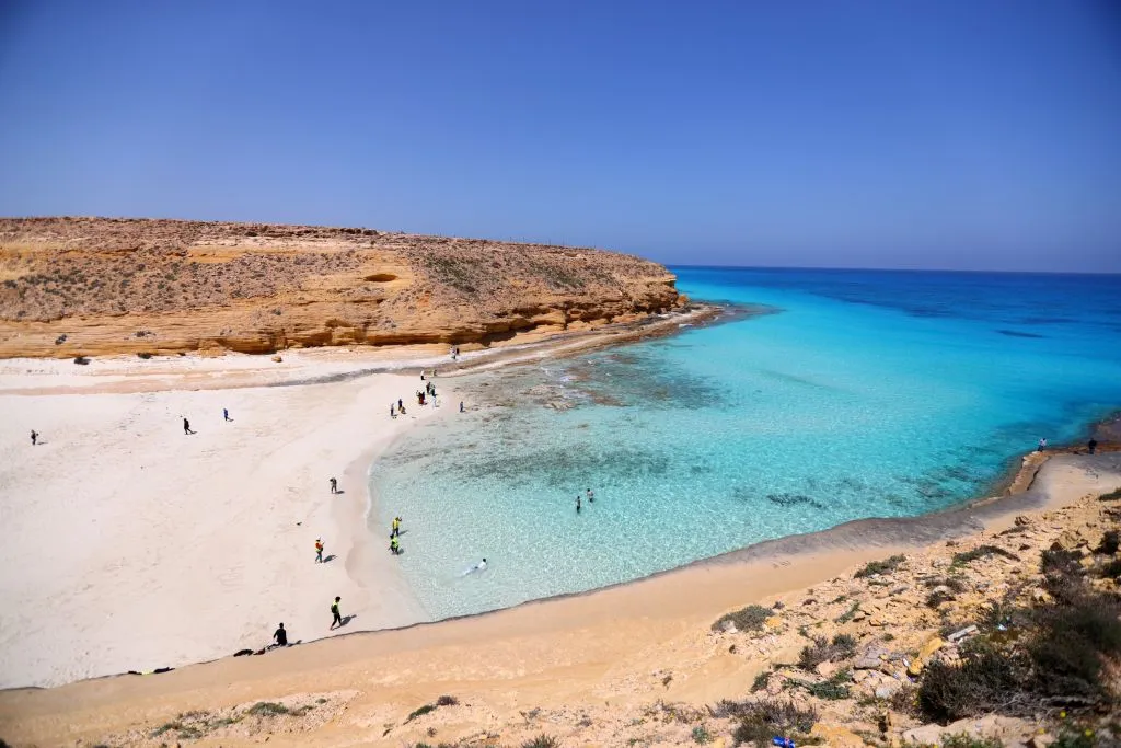 The north Mediterranean coast, Egypt.