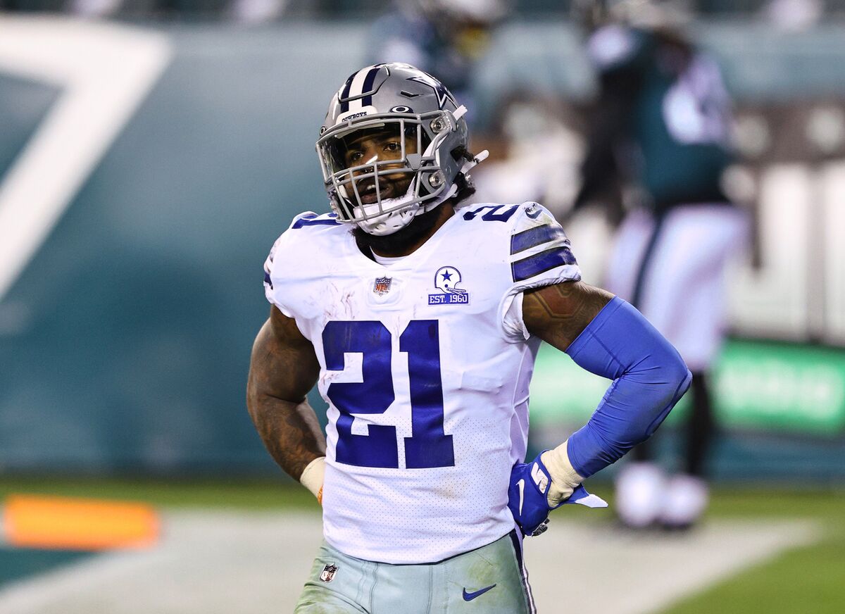 Fantasy Football Weekly Time to Bench Ezekiel Elliott Bloomberg