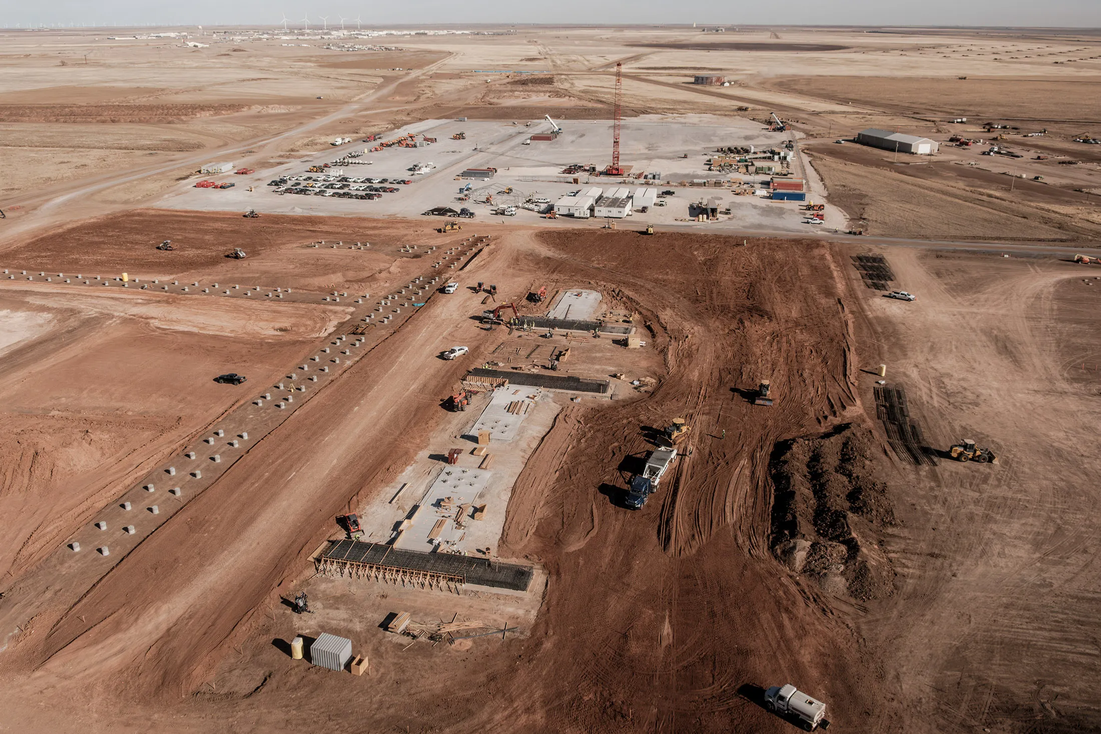Fermi’s construction site near&nbsp;Amarillo, Texas in December, 2025