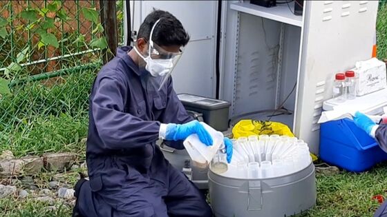 Virus Hunters Sift Through Sewage to Detect Covid-19 Hotspots