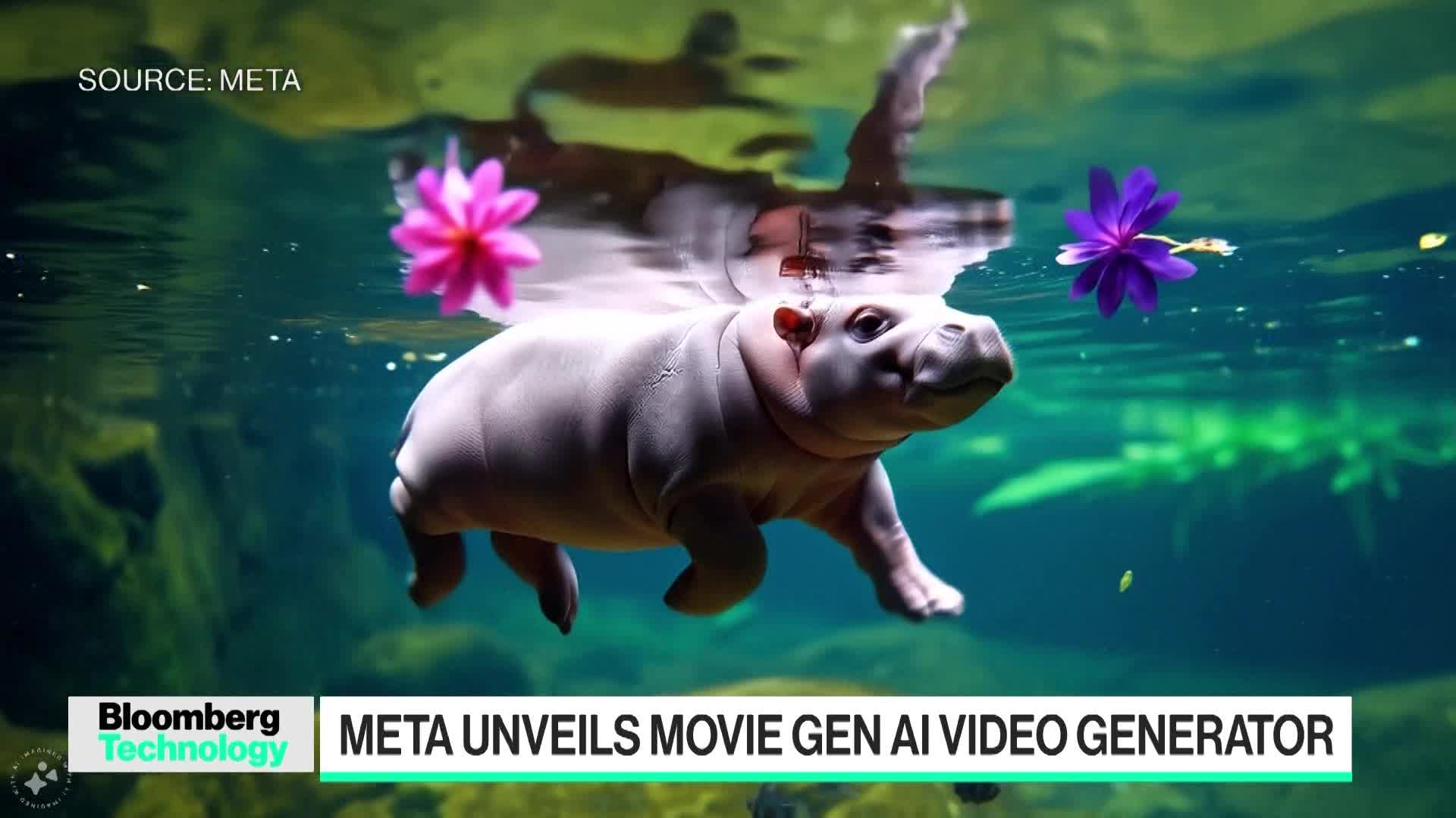 Meta Unveils AI Video Generator, Taking On OpenAI and Google - Bloomberg