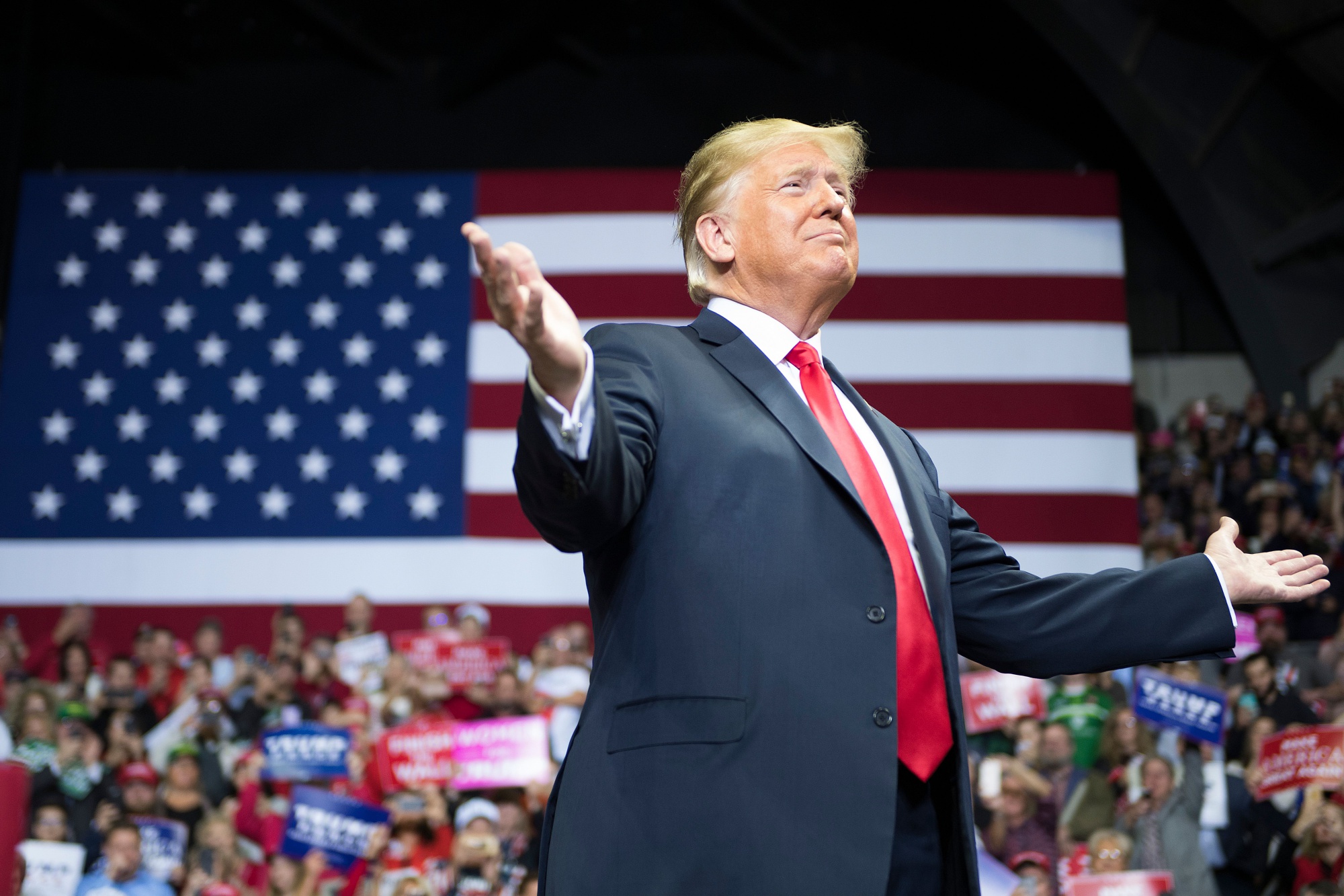 Trump Succeeded At Making The Midterms All About Him - Bloomberg