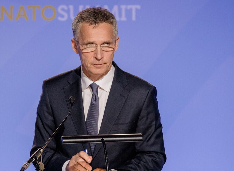 U.S. President Trump Speaks At NATO Summit