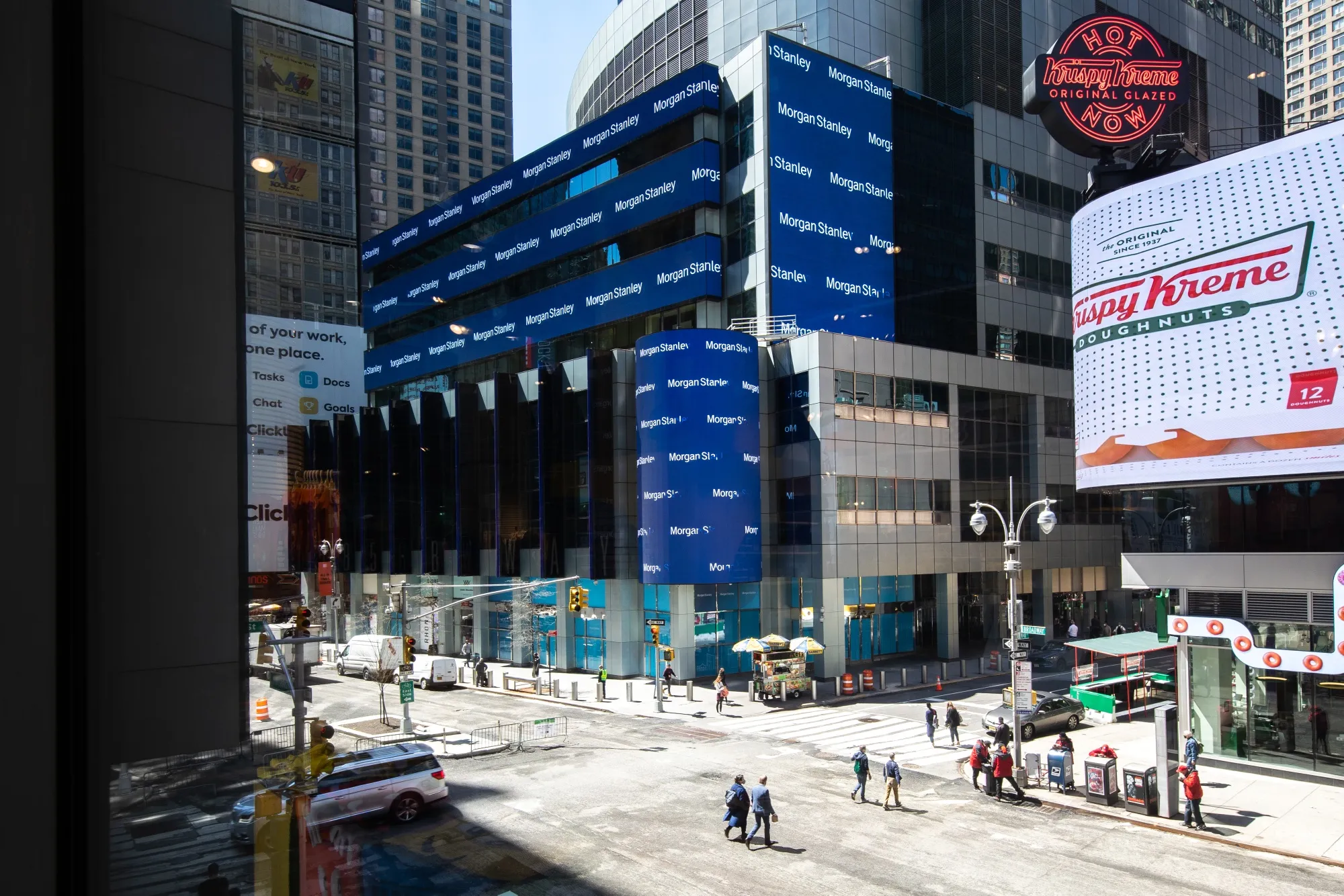 The Morgan Stanley headquarters in New York.