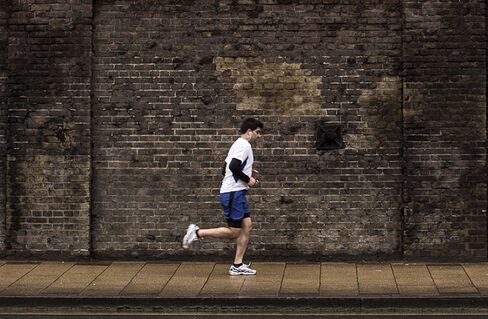 Jogger in London