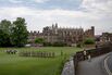 Cadets marching on the grounds of Eton College in Eton, England on June 12, 2023. (Andrew Testa/The New York Times)