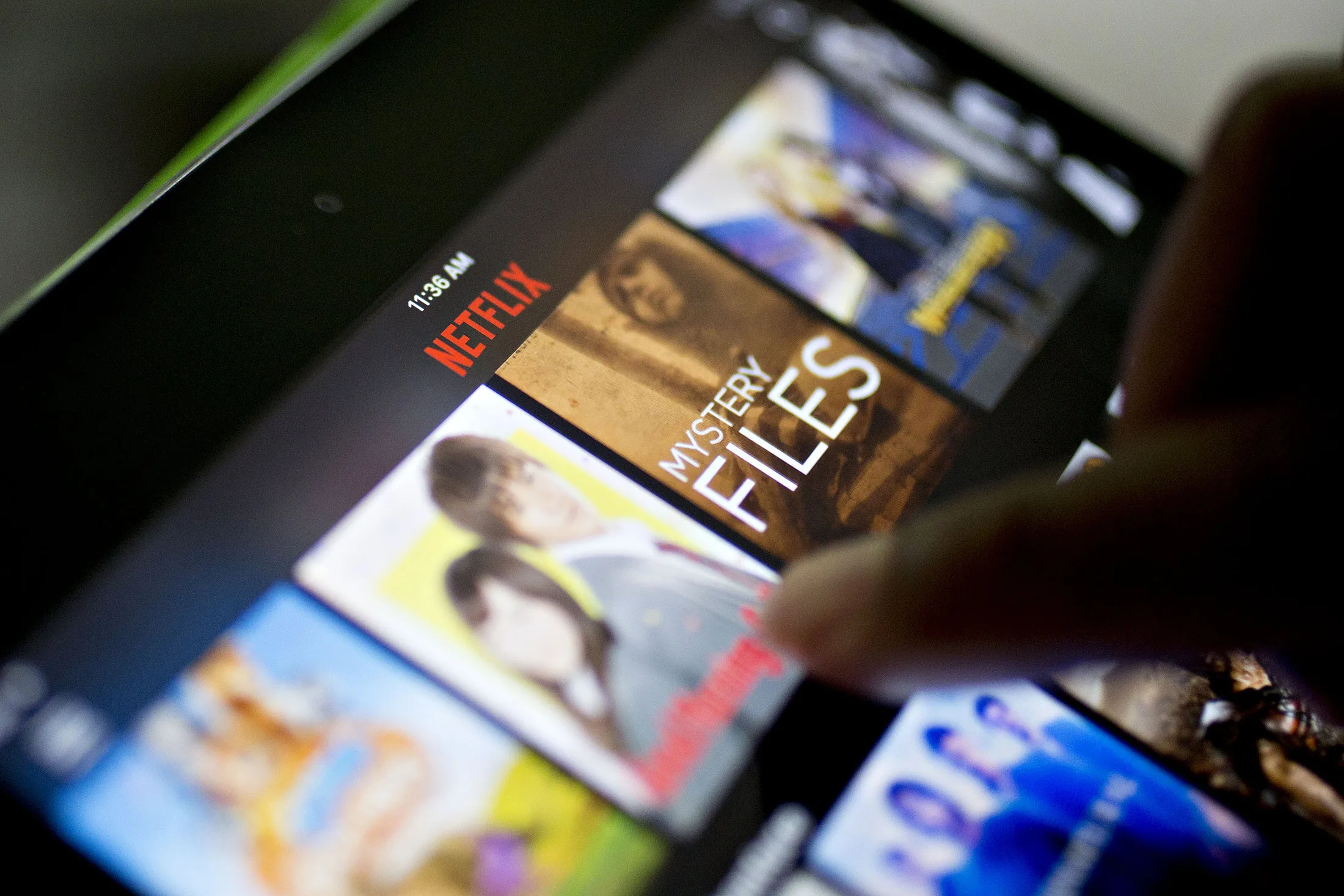 The Netflix Inc. app
