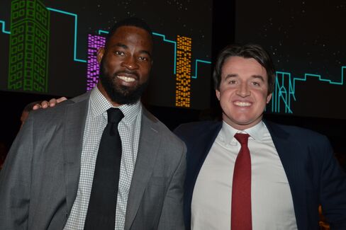 Justin Tuck and Will Blodgett