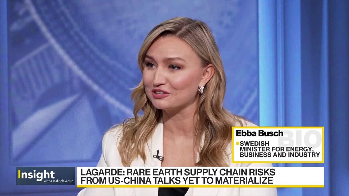 Swedish Deputy PM Busch on Rare Earths