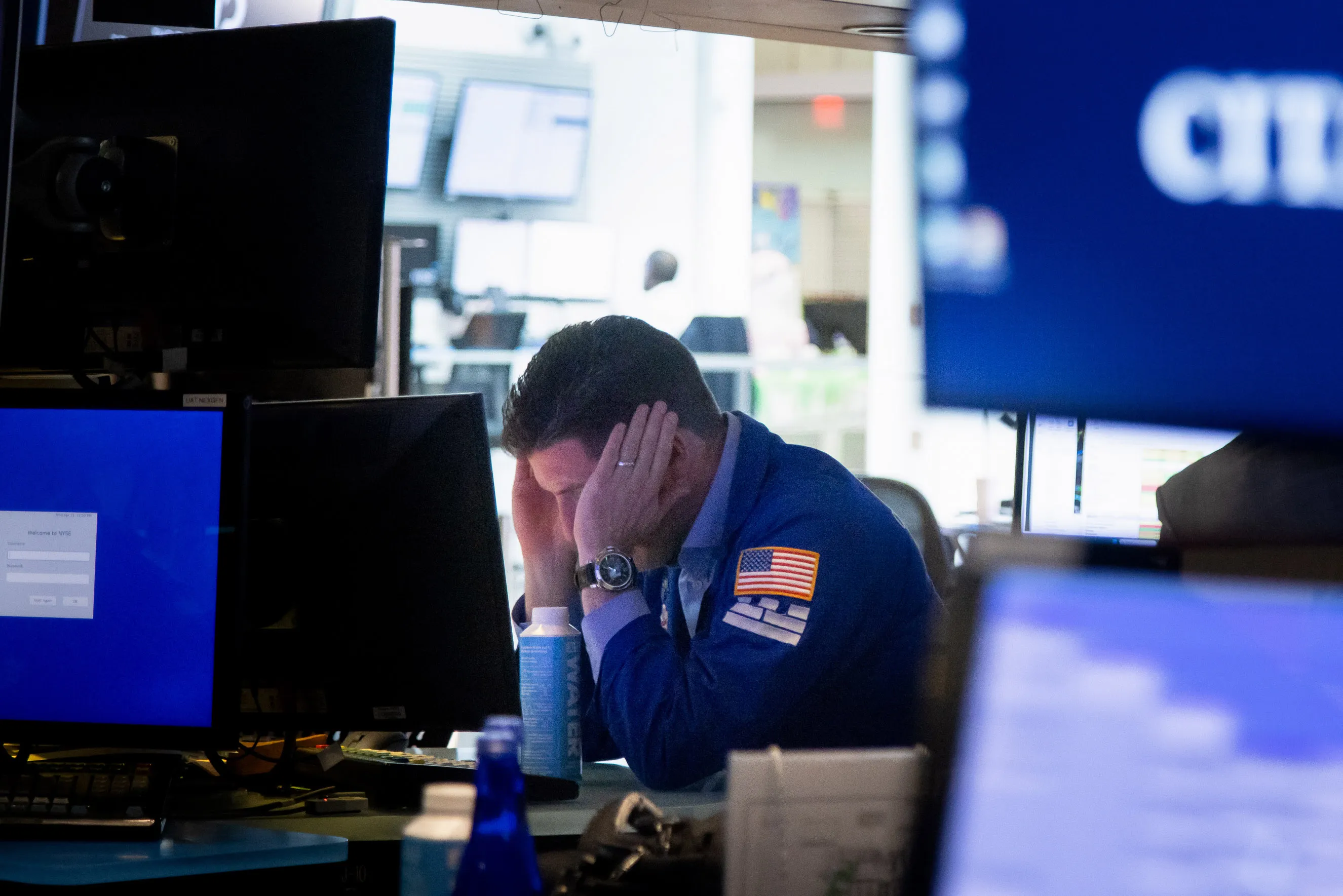 US Stocks Slump As Trump's Threat To Fire Powell Adds Pressure