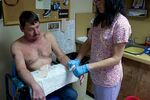 Retired miner, black lung victim.