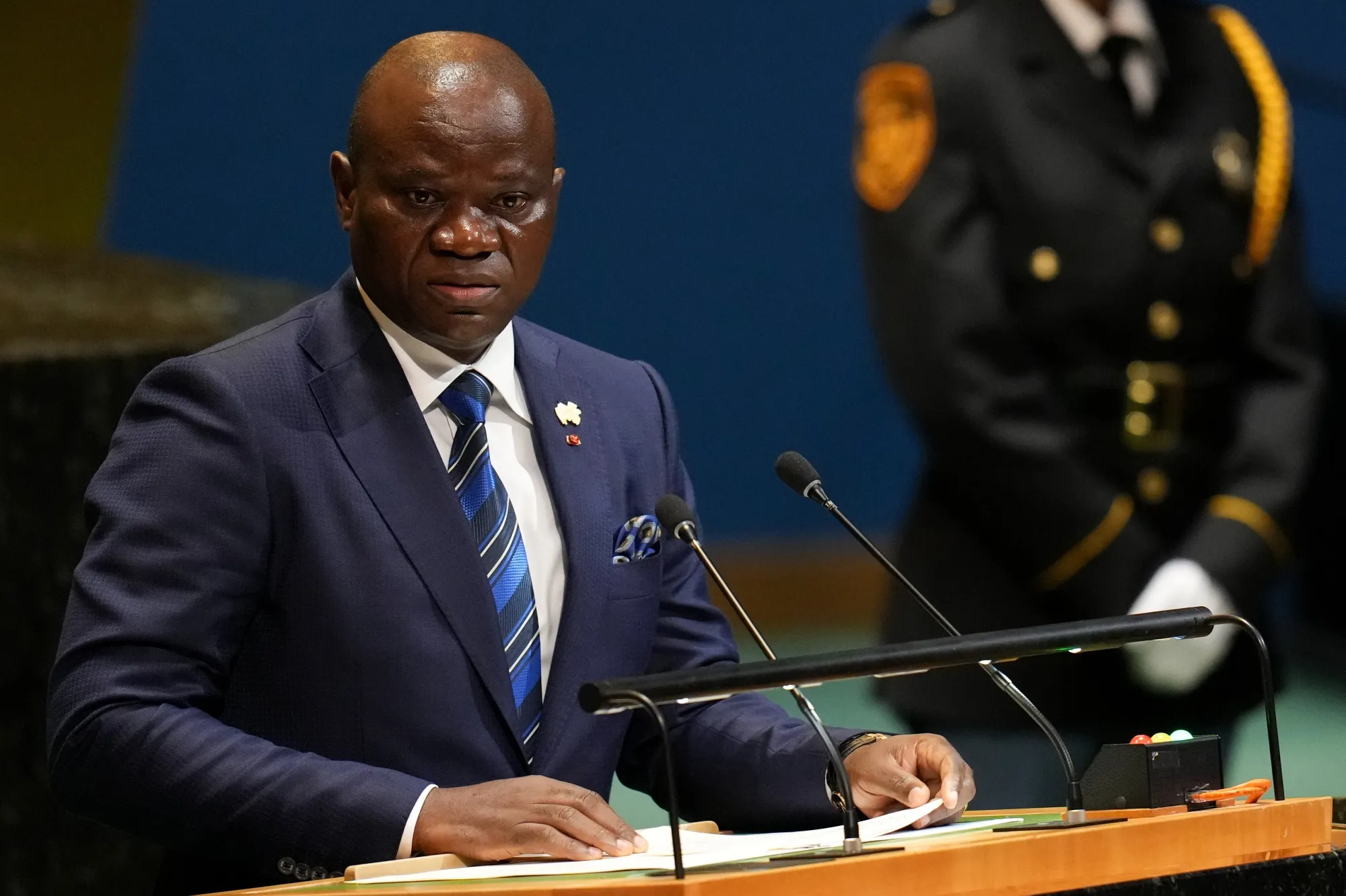 President&nbsp;Brice Oligui Nguema