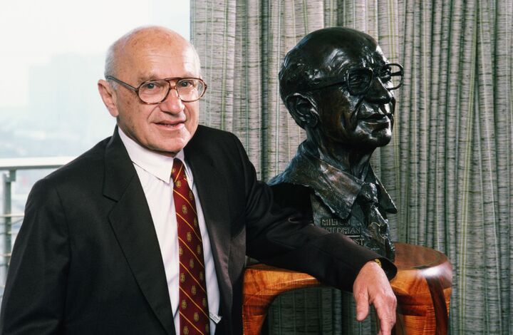 Milton Friedman's Plucking Theory of Recessions Looks Right - Bloomberg