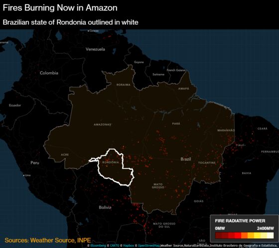 More Fires Now Burning in Angola, Congo Than Amazon: Maps