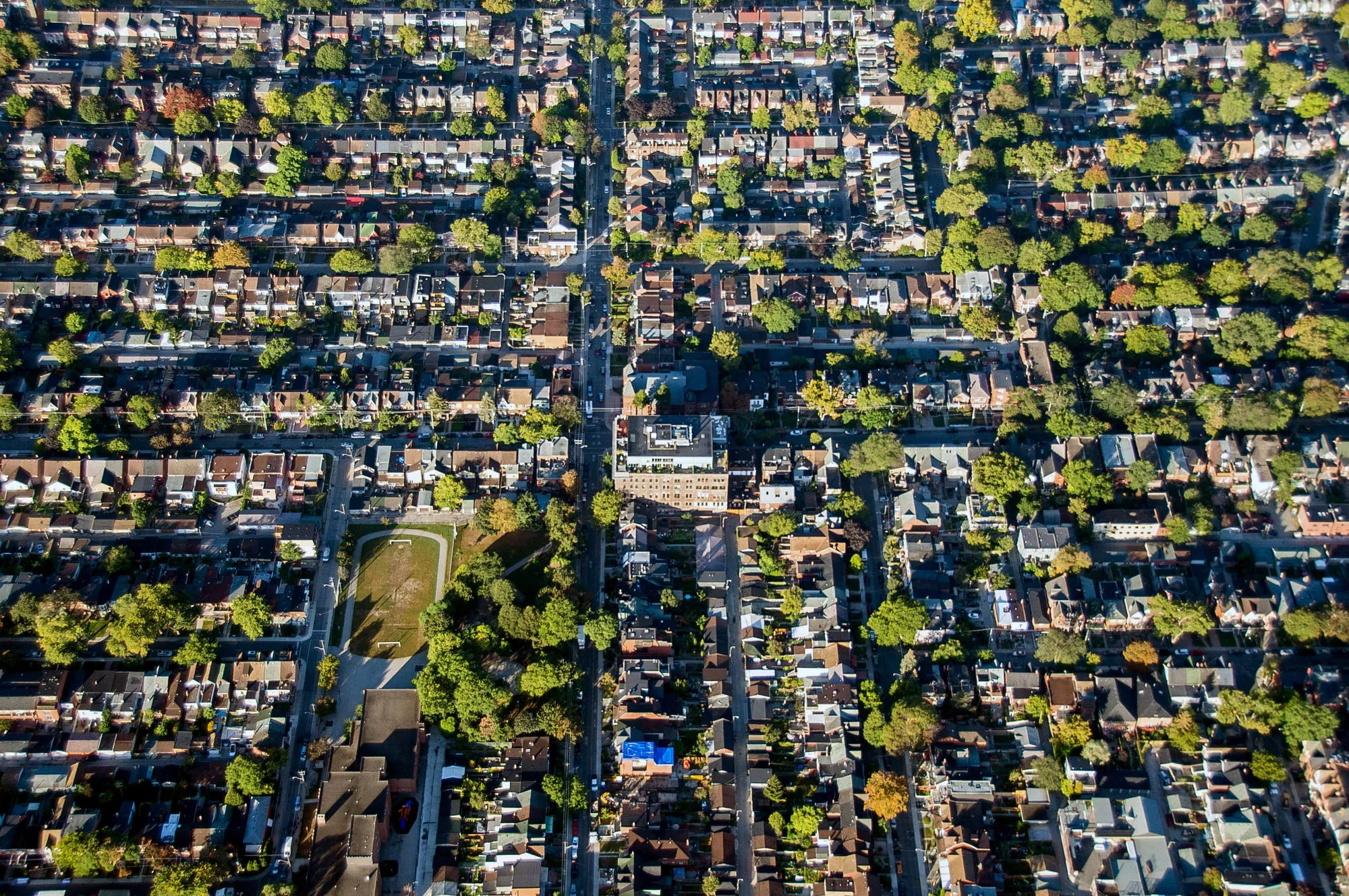 Aerials Views Of Toronto As Housing Prices Fall For Fourth Month