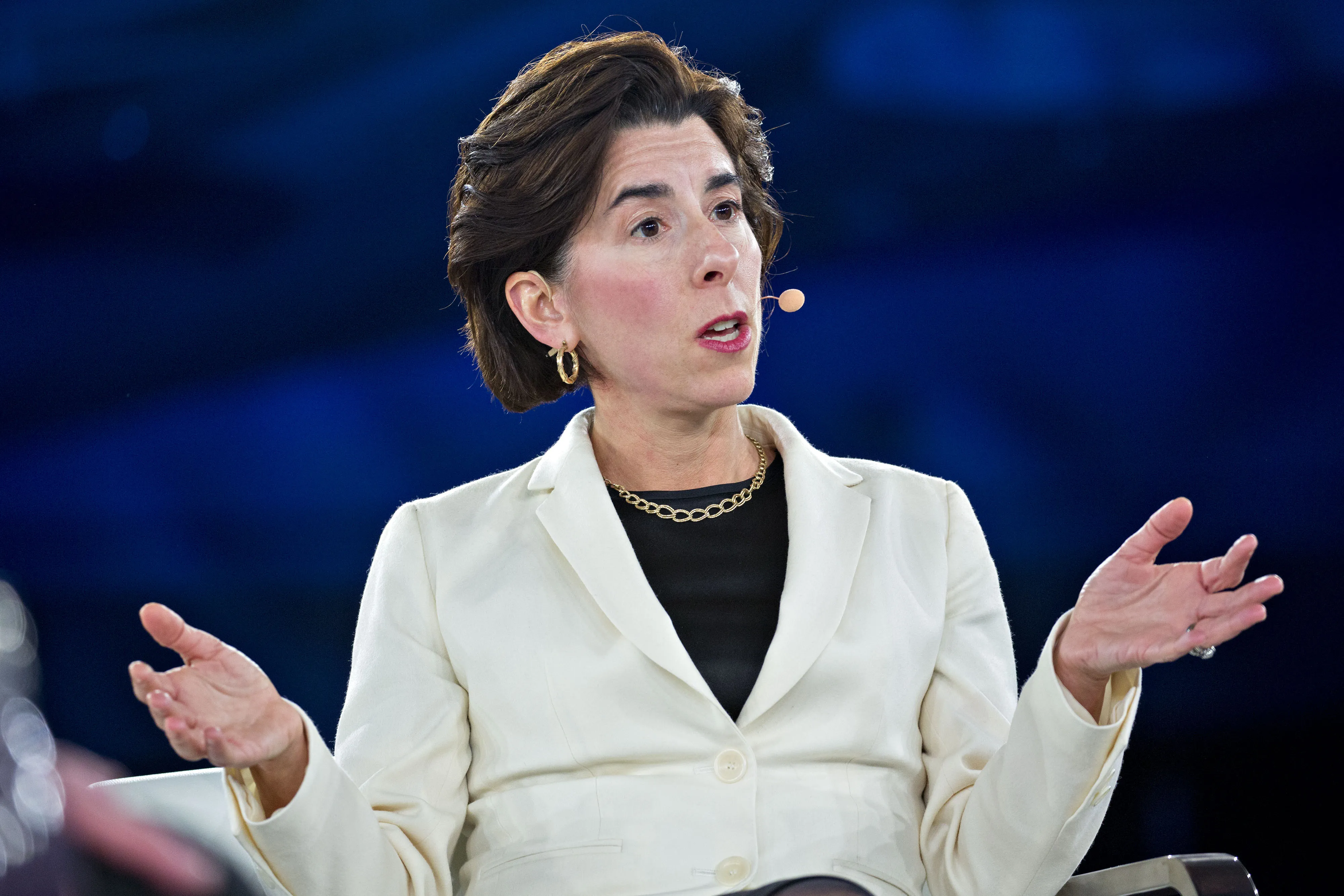 Commerce Secretary-nominee Gina Raimondo seems ready to continue the hawkish tone set under Trump.