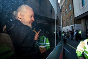 Julian Assange Appears At Westminster Magistrates Court