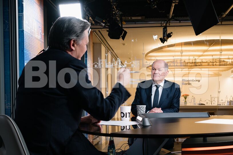 Germany's Chancellor Olaf Scholz Interview