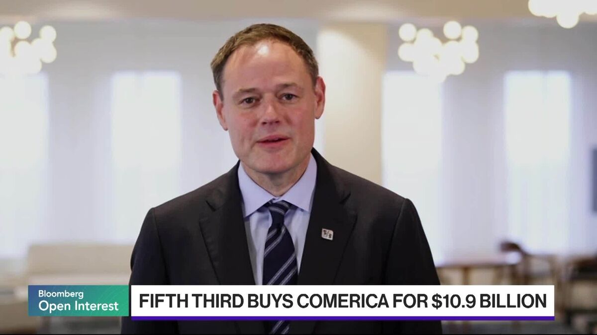 ⚫️ BLOOMBERG: Fifth Third Bank acquisisce Comerica Inc. per 10,9 miliardi di dollari: il CEO Tim Spence commenta l'accordo strategico