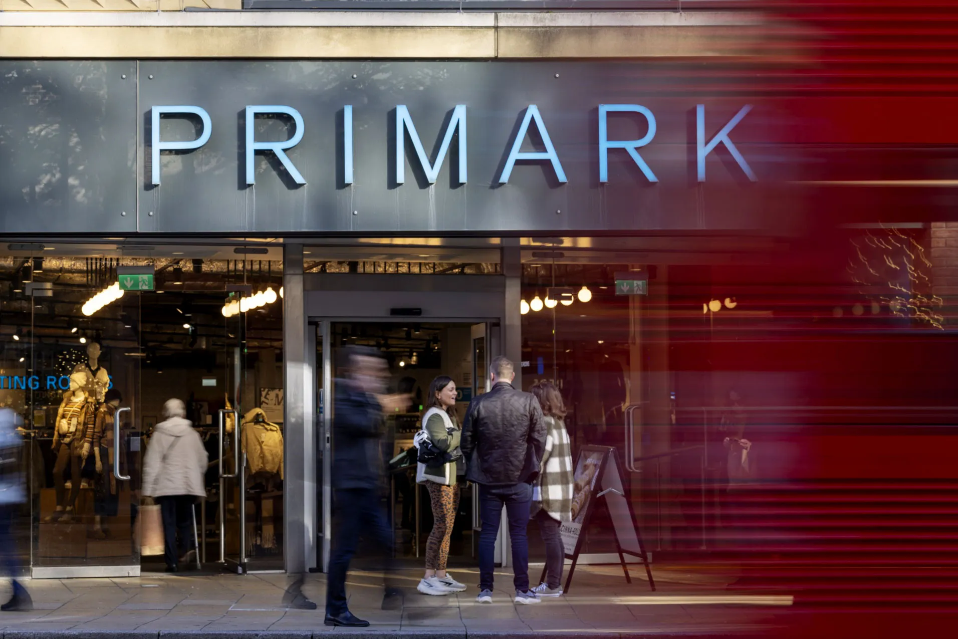 A Primark clothing store in Kingston-upon-Thames, UK.
