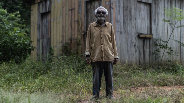 A portrait of Severino Calazans. 