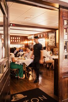 TonTon, a French bistro in the Jardins neighborhood, during lunch time.