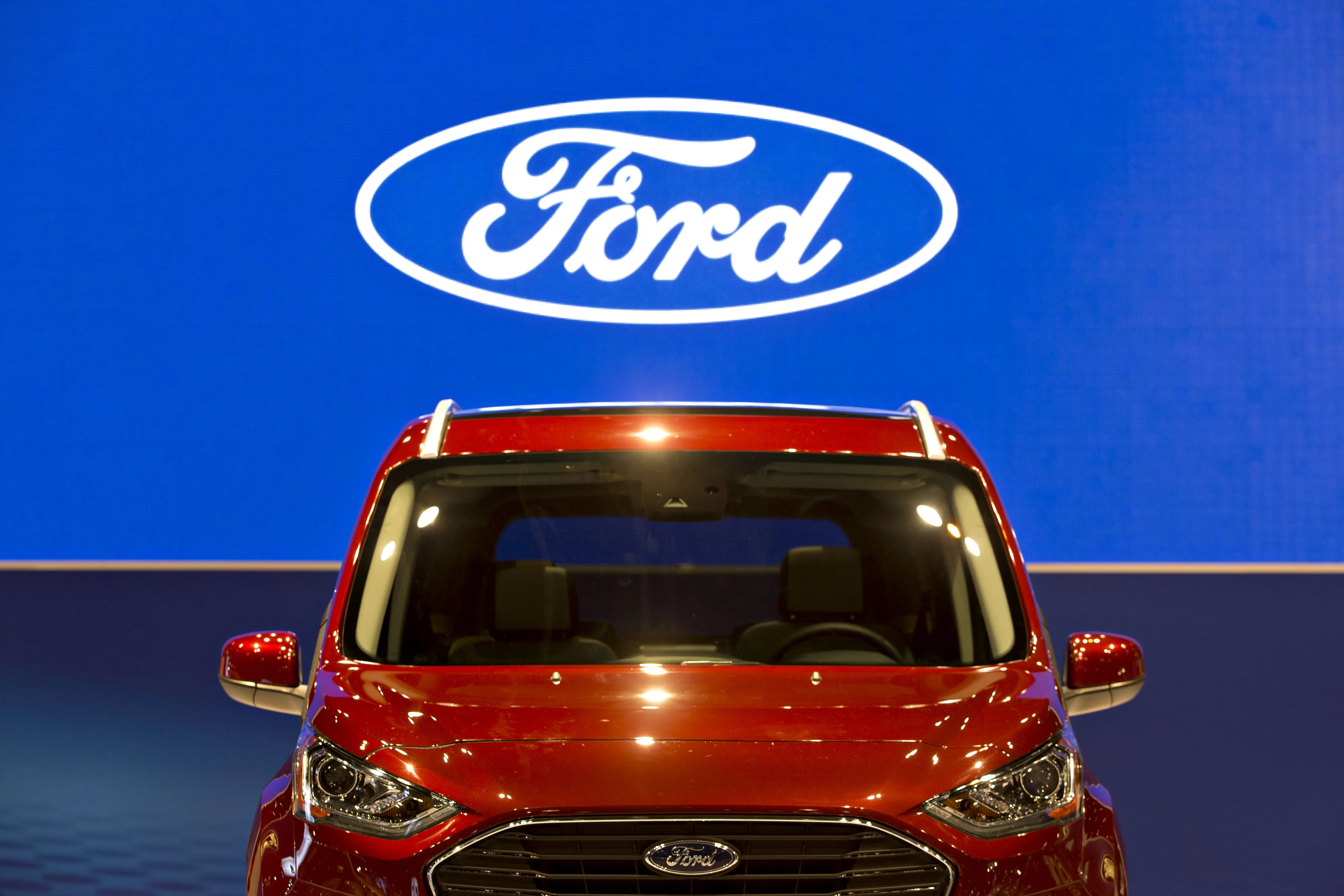 A Ford Transit Connect.