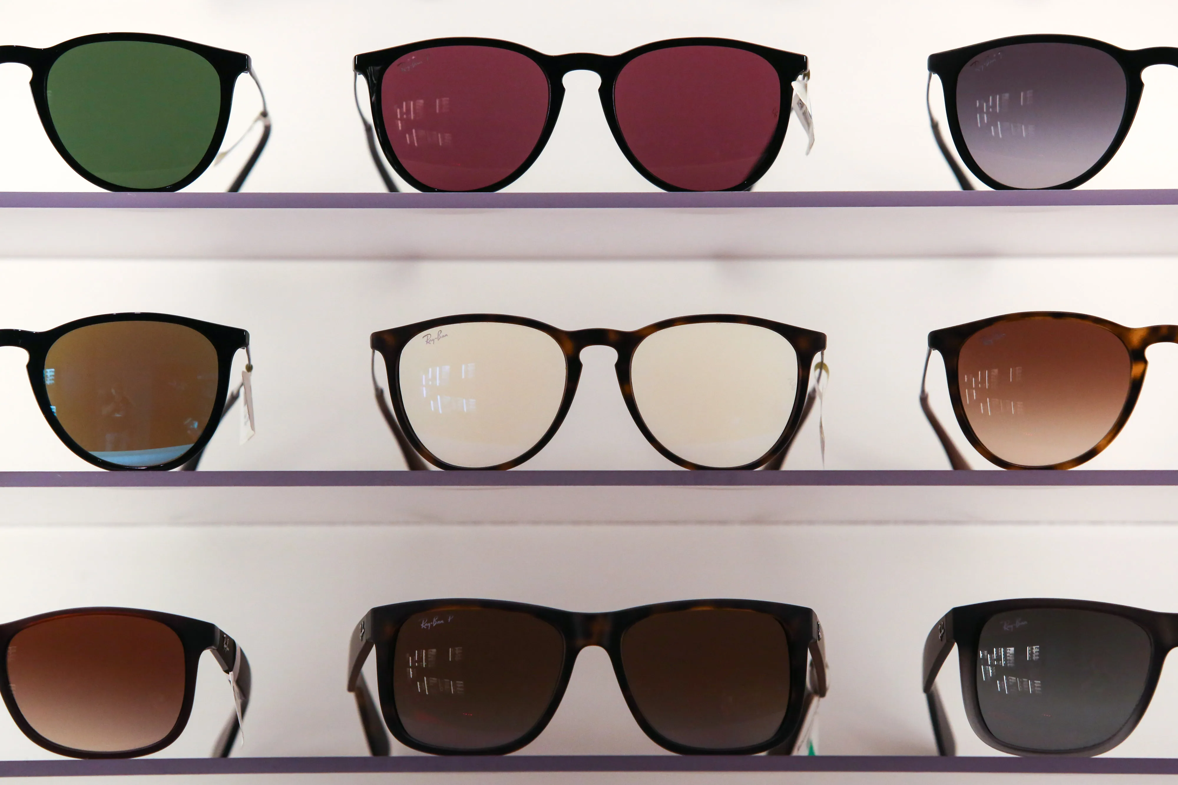 A EssilorLuxottica SA&nbsp;store, in Barcelona.