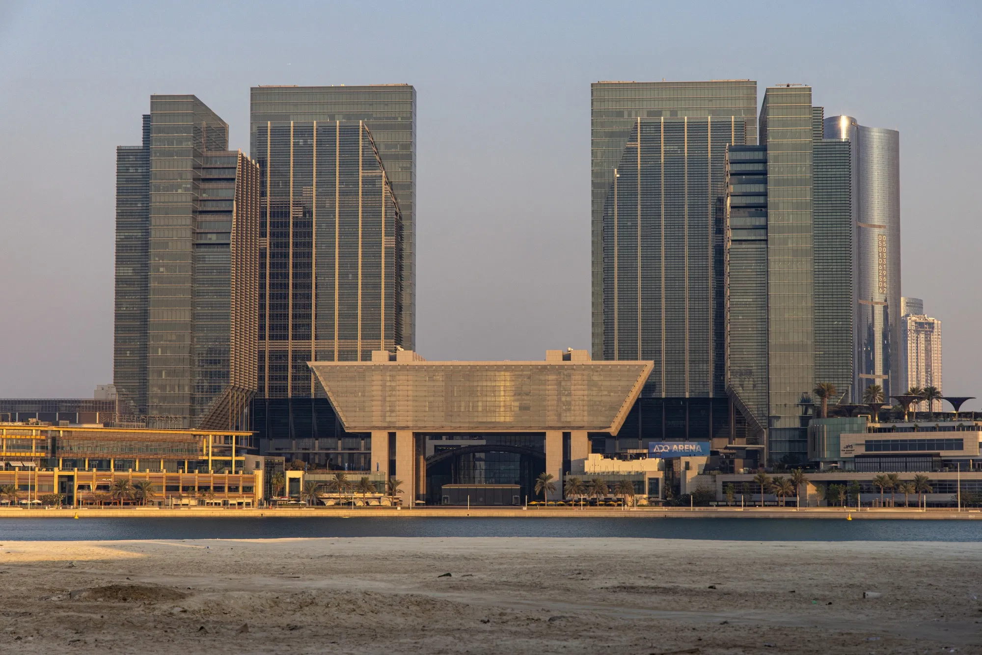 The Abu Dhabi Global Market Square in Abu Dhabi.