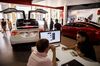 Inside The Tesla Inc. Newport Beach Showroom As Model 3 Hits Target