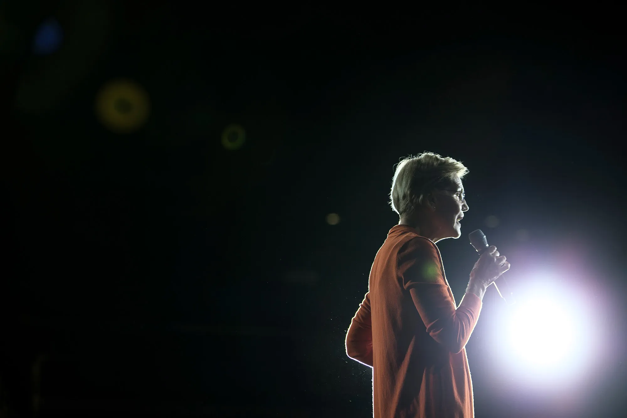 Elizabeth Warren has been a harsh critic of large technology companies.&nbsp;