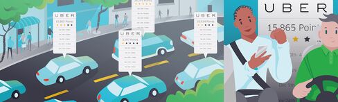 Earn rewards points for moving around your city.