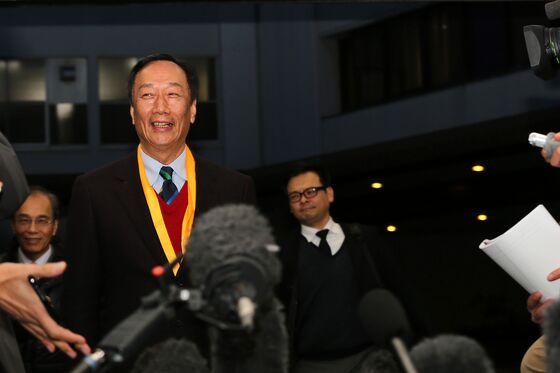 Terry Gou’s FII Soars in China Debut After $4.3 Billion IPO