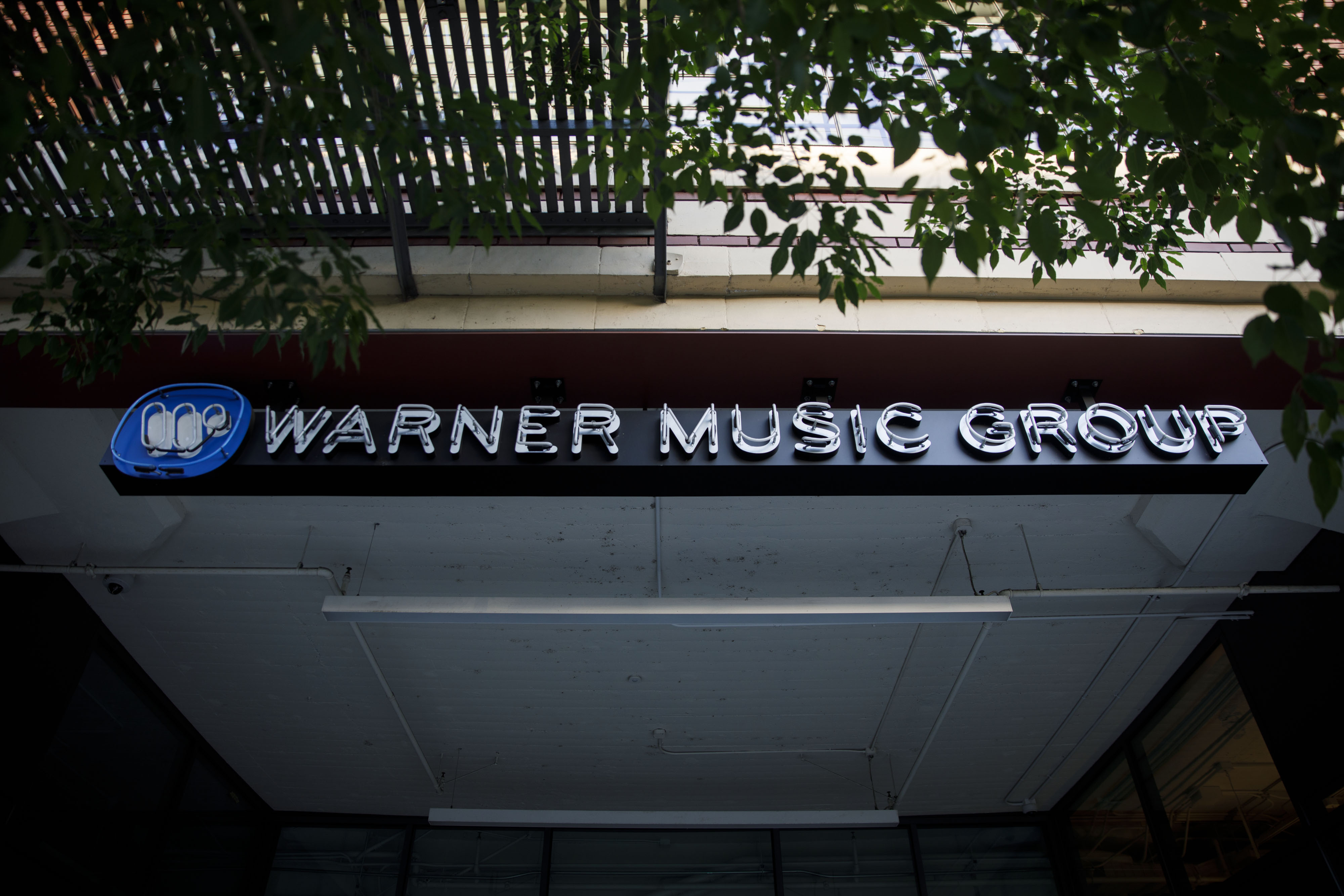 Warner Music Group Inc. signage&nbsp;