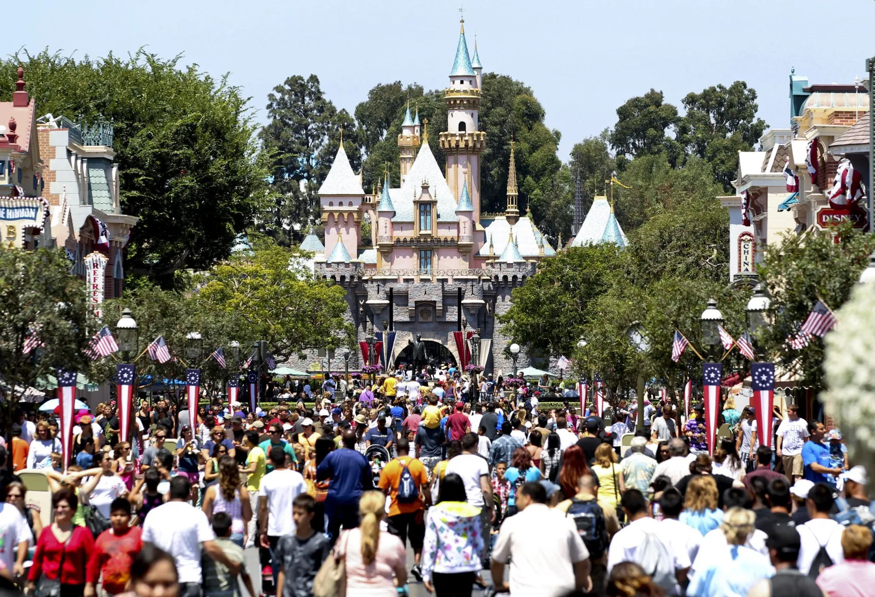 Disney Co.'s Disneyland amusement park in Anaheim, California.
