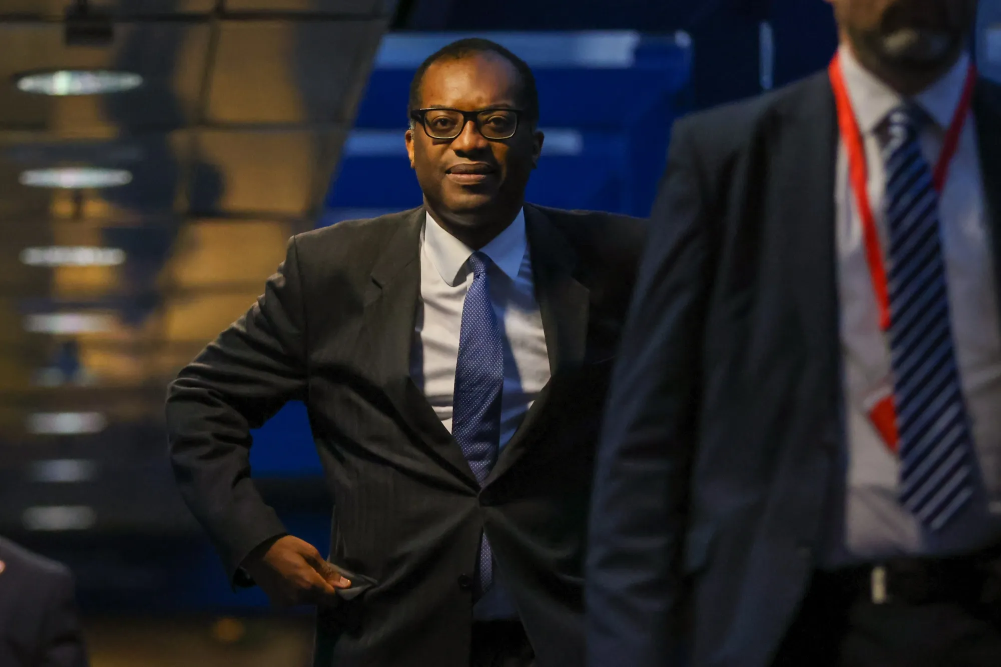 Kwasi Kwarteng during the Conservative Party’s annual autumn conference in Birmingham, on Oct. 3.